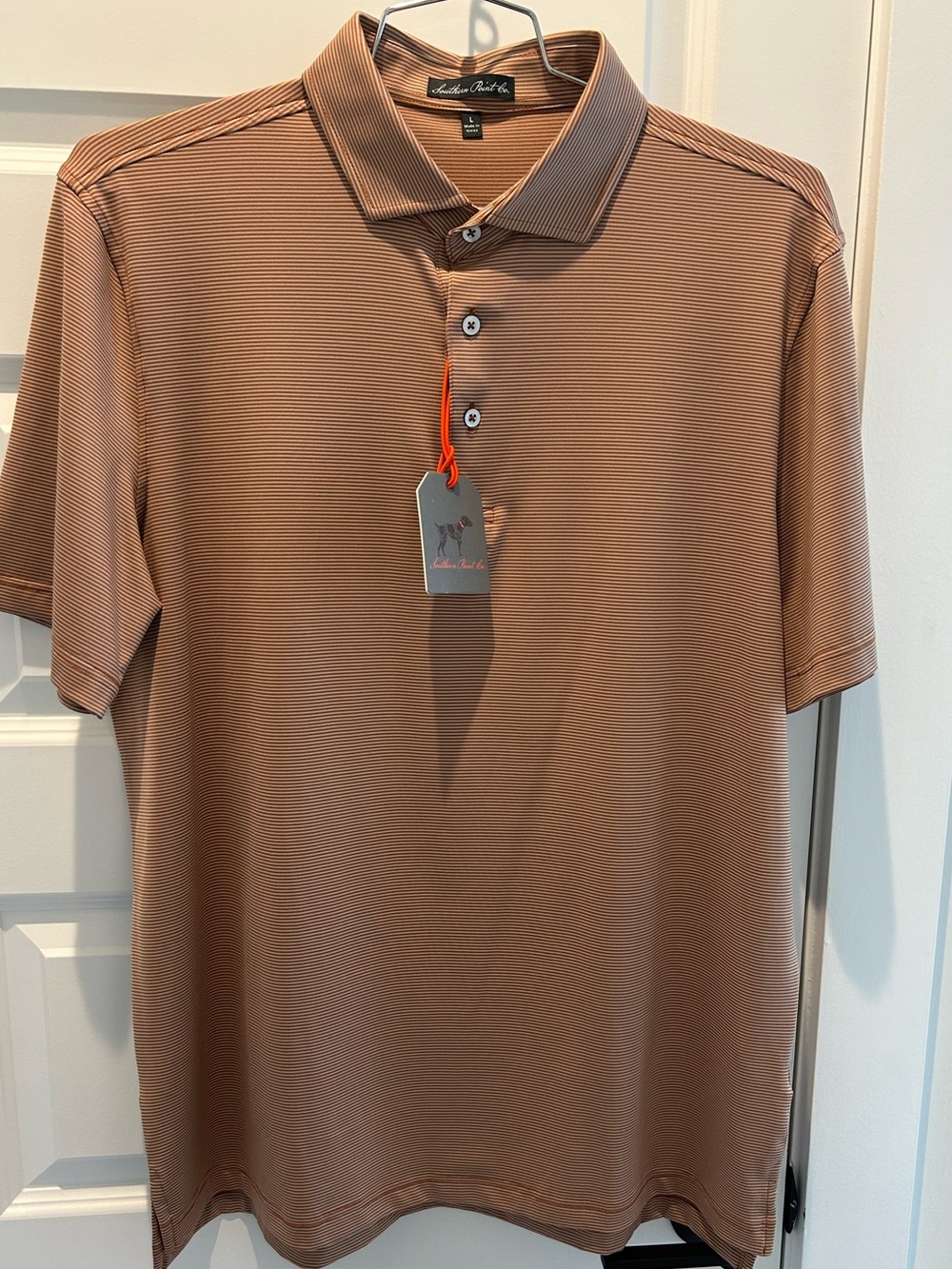 Performance Stripe Polo - Picture 3 of 7
